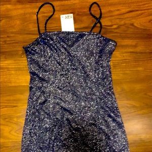 Women’s blue party mini dress